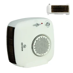 Farelki - termowentylator stojąco-leżący biały farelka elektryczna 2000w premium vo2448 volteno