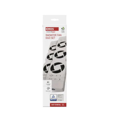 Farelki - p56pr2 termowentylator podgrzejnikowy wentylator pod grzejnik kaloryfer podwójny emos 