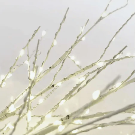 Dekoracje-swiateczne-led - gałązki brzozy 2x ozdoba świąteczna na boże narodzenie bezprzewodowa dctw26 emos 