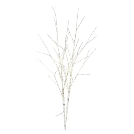 Dekoracje-swiateczne-led - gałązki brzozy 2x ozdoba świąteczna na boże narodzenie bezprzewodowa dctw26 emos 