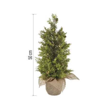 Dekoracje-swiateczne-led - choinka led na baterie 50cm dekoracja na boże narodzenie z timerem dctw31 emos 