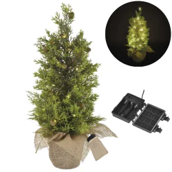 Dekoracje-swiateczne-led - choinka led na baterie 50cm dekoracja na boże narodzenie z timerem dctw31 emos