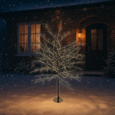 Dekoracje-swiateczne-led - drzewko led na zewnątrz i do wewnątrz ip44 ozdoba na święta bożego narodzenia 120cm ciepłe światło dctw30 emos 