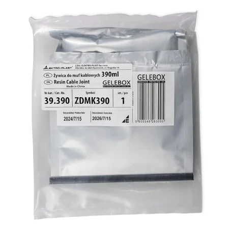 Tasmy-izolacyjne - zdmk390 żywica elektroizolacyjna do muf kablowych 390ml ip68 gelebox elektroplast 