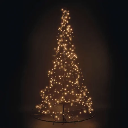 Dekoracje-swiateczne-led - dekoracja świąteczna świecąca choinka led na zewnątrz 180cm z ciepłym światłem ip44 dctw32 emos 