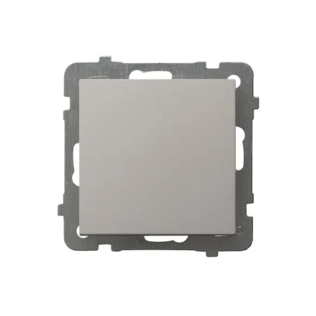 Wylaczniki-jednobiegunowe - włącznik jednobiegunowy kaszmirowy łącznik klasyczny do światła matowy as łp-1g/m/82 ospel 