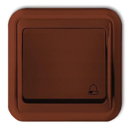 Wlaczniki-i-przyciski-dzwonkowe - 4wpt-4 przycisk dzwonkowy zwierny włącznik do dzwonka brązowy liza karlik 