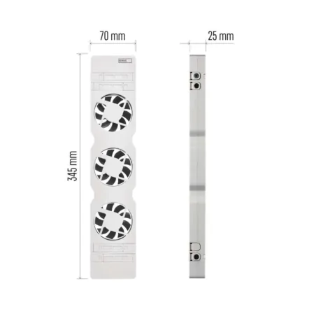 Farelki - rozszerzenie pod termowentylator podgrzejnikowy wentylator pod grzejnik kaloryfer emos 