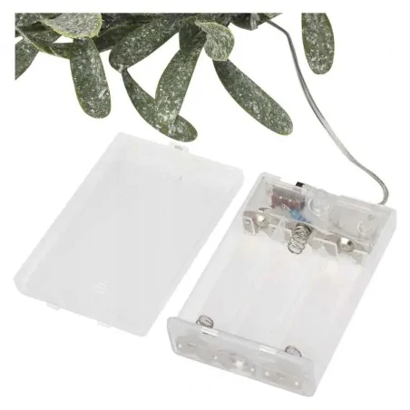 Dekoracje-swiateczne-led - dekoracja świąteczna świecąca girlanda na stół jemioła led na baterie emos dctw27 