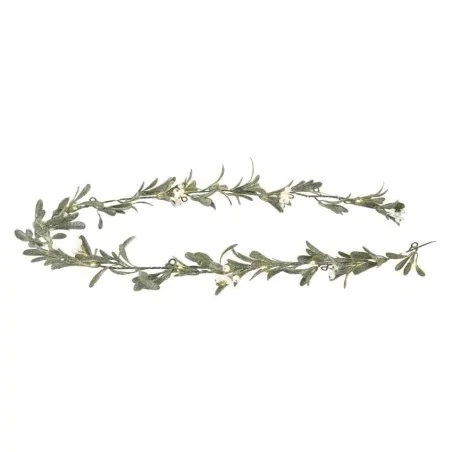 Dekoracje-swiateczne-led - dekoracja świąteczna świecąca girlanda na stół jemioła led na baterie emos dctw27 