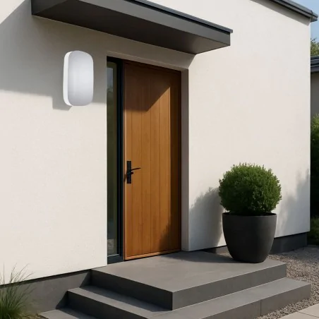 Kinkiety-ogrodowe - kinkiet ścienny elewacyjny lampa zewnętrzna led 15w abel 04352  ideus 