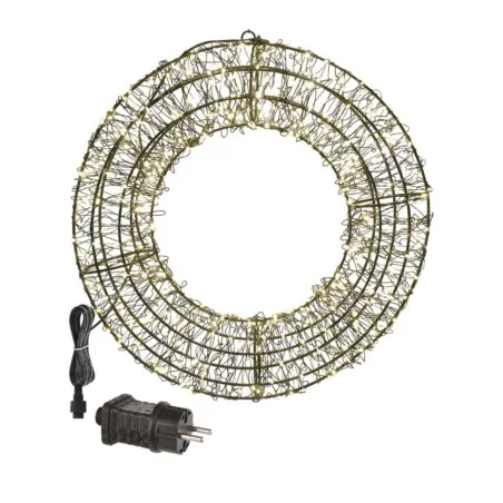 Dekoracje-swiateczne-led - wianek świąteczny na drzwi dekoracja wieniec bożonarodzeniowy emos dctw34 