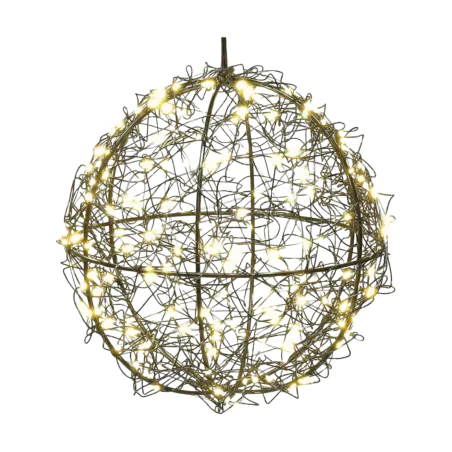 Lampki-choinkowe-i-ozdoby-swiateczne - dekoracja na święta bożego narodzenia wisząca świecąca kula z ciepłym światłem dctw33 