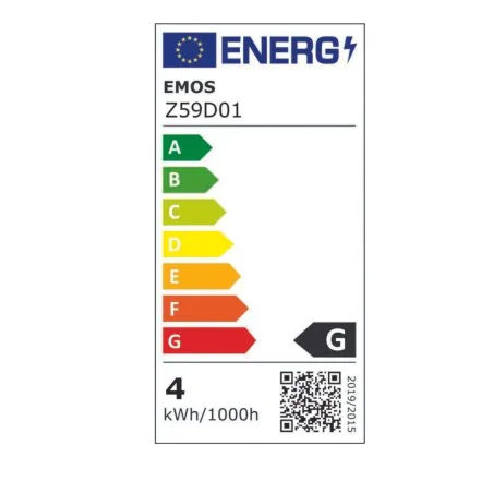 Zarowki-dekoracyjne - żarówka dekoracyjna ozdobna bursztynowa retro spirala 3,5w ciepła e27  emos 