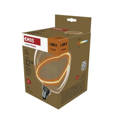 Zarowki-dekoracyjne - żarówka led dekoracyjna z ozdobnym okręgiem 4w ciepła e27 emos 