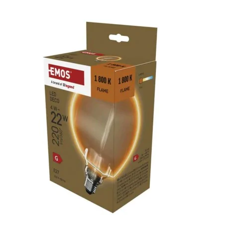 Zarowki-dekoracyjne - żarówka led ozdobna retro vintage złota 4w ciepła e27 emos 