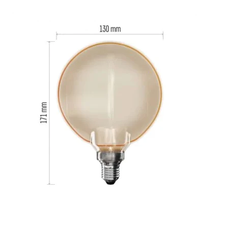 Zarowki-dekoracyjne - żarówka led ozdobna retro vintage złota 4w ciepła e27 emos 