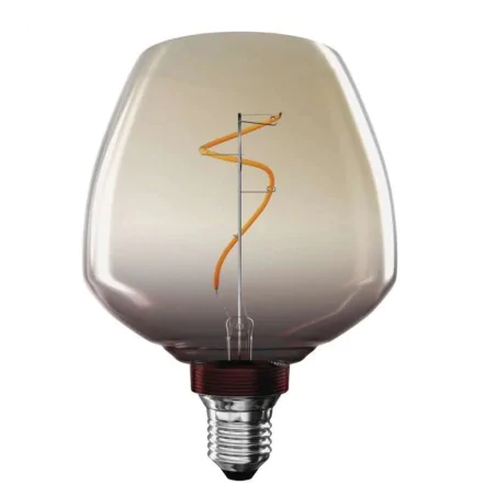 Zarowki-dekoracyjne - żarówka dekoracyjna ozdobna bursztynowa vintage spirala 4w ciepła e27  emos 