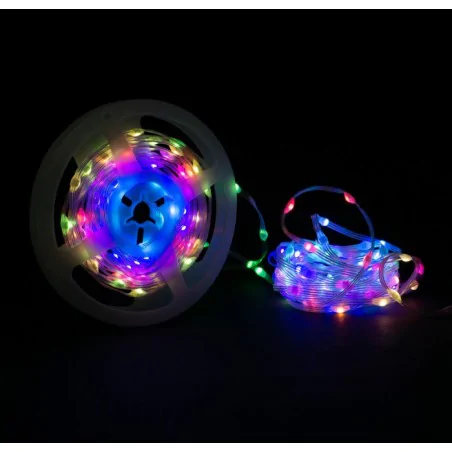 Tasmy-led - magiczna taśma led kolorowa sterowana telefonem 100 led 5m ml61623 eco-light 