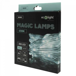 Tasmy-led - magiczna taśma led lampki zimne oświetlenie choinkowe 300 led 30m ml61612 eco-light
