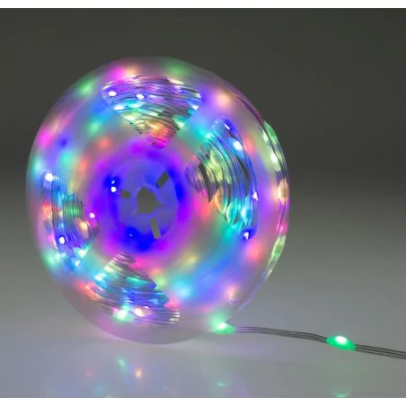 Tasmy-led - magiczna taśma led kolorowe lampki na choinkę 400 led 20m pod usb eco-light 