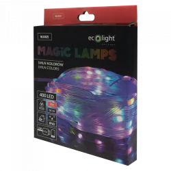 Tasmy-led - magiczna taśma led kolorowe lampki 400 led 20m pod usb eco-light