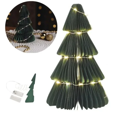 Dekoracje-swiateczne-led - papierowa choinka led dekoracja na stół świąteczny dcaw22 emos 