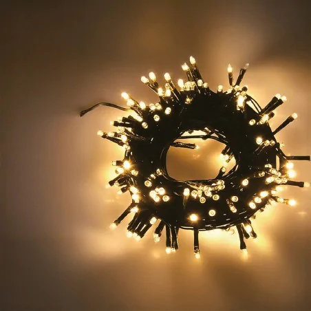 Oswietlenie-choinkowe - tanie klasyczne lampki choinkowe z ciepłym światłem 100led 10m vo2637 volteno 