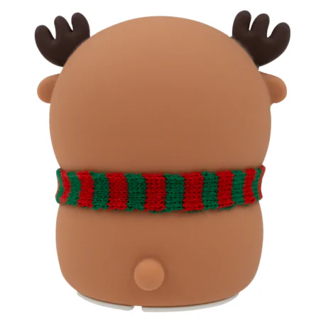 Oswietlenie-do-pokoju-dzieciecego - lampka nocna dziecięca miękka reniferek z szalikiem prezent na mikołaja mw61419 interblue 