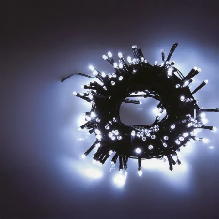 Oswietlenie-choinkowe - klasyczne lampki na choinkę z zimnym światłem 100led 10m vo2638 volteno 