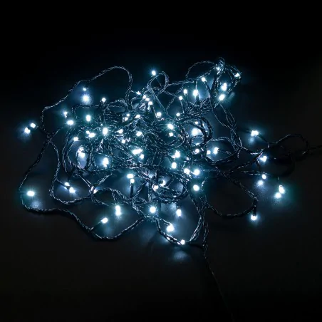 Oswietlenie-choinkowe - klasyczne lampki na choinkę z zimnym światłem 100led 10m vo2638 volteno 