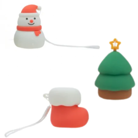 Dekoracje-swiateczne-led - zestaw świąteczny led lampki nocne dla dzieci prezent pod choinkę mw61624 interblue 