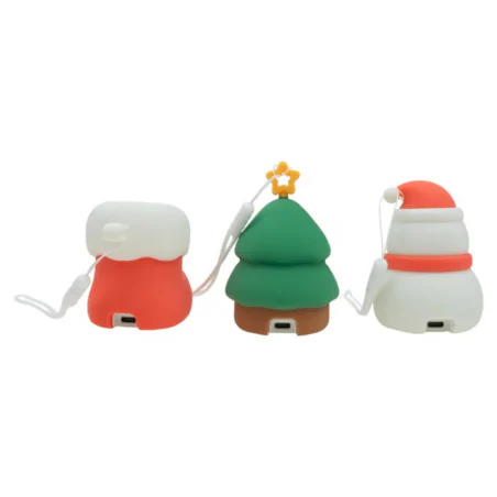 Dekoracje-swiateczne-led - zestaw świąteczny led lampki nocne dla dzieci prezent pod choinkę mw61624 interblue 