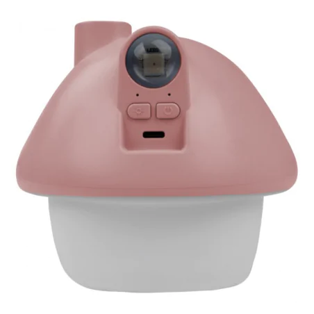 Dekoracje-swiateczne-led - nawilżacz powietrza z lampką led grzybek w kolorze różowym projektor prezent dla dziewczynki mw61496 interblue 