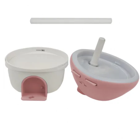 Dekoracje-swiateczne-led - nawilżacz powietrza z lampką led grzybek w kolorze różowym projektor prezent dla dziewczynki mw61496 interblue 