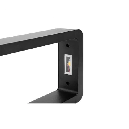 Lampy-ogrodowe-stojace - czarny słupek ogrodowy led zewnętrzny 80cm o mocy 7w neutralne światło rio 8811 lvt 