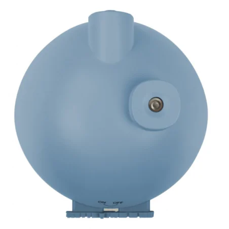 Nawilzacze-i-odswiezacze-powietrza - nawilżacz powietrza dla dzieci domek grzybek z lampką nocną i projektorem niebieski do pokoju chłopca mw61498 interblue 