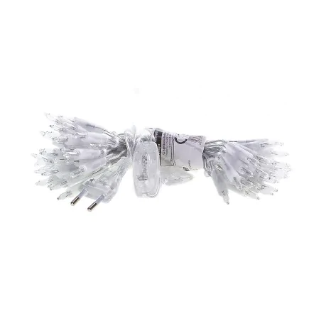 Oswietlenie-choinkowe - ciepłe światełka choinkowe na białym przewodzie żarówkowe lw-50 ip20 5m rum lux 