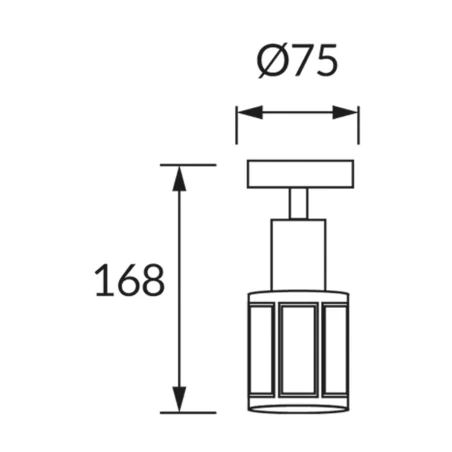 Kinkiety-do-salonu - oprawa ścienno-sufitowa kinkiet czarno-złoty na żarówkę e14 dunbar 04900 ideus 