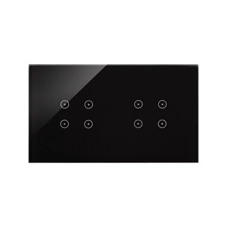 Panele-dotykowe - panel dotykowy 4+4 pola dotykowe zastygła lawa dstr244/73 simon 54 touch kontakt simon 