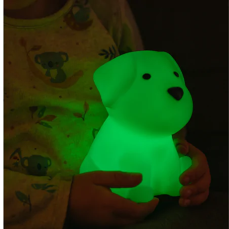 Oswietlenie-do-pokoju-dzieciecego - lampka nocna piesek zabawka dla dziecka prezent pod choinkę ideus 