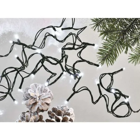 Oswietlenie-choinkowe - długie lampki led na choinkę o długości 50m z zimnym światłem 8 programów światełka na zewnątrz d4ac26 emos 