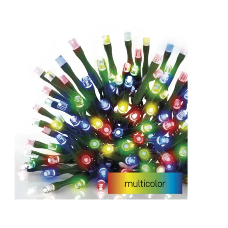 Oswietlenie-choinkowe - lampki choinkowe kolorowe światełka na choinkę zewnętrzne 240led 24m d4am25 emos 