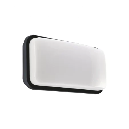 Kinkiety-zewnetrzne - oprawa hermetyczna zewnętrzna led w czarnej obudowie albin 14w 3 barwy ideus 