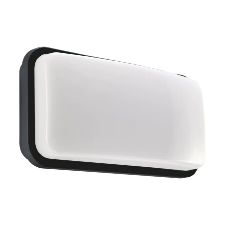 Kinkiety-zewnetrzne - lampa zewnętrzna led w czarnej obudowie albin 20w 3 barwy światła ip65 ideus 