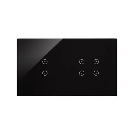 Panele-dotykowe - panel dotykowy 2 pionowe+4 pola dotykowe zastygła lawa dstr234/73 simon 54 touch kontakt simon 