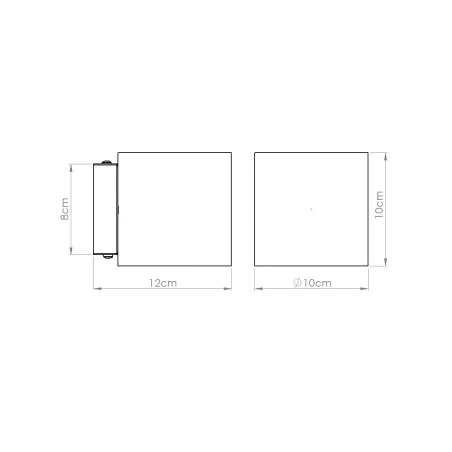 Kinkiety-do-salonu - sl.1840 kinkiet na ścianę industrialny betonowy lampa orbis beton beżowy sollux 