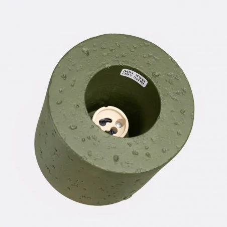 Oswietlenie-sufitowe - plafon orbis beton lampa sutfitowa tuba gu10 zielona oliwka sl.1841 sollux 