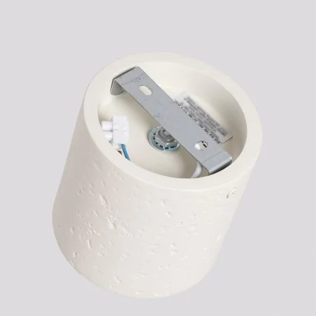 Oswietlenie-sufitowe - plafon orbis beton beżowy tuba sufitowa betonowa gu10 sl.1842 sollux 