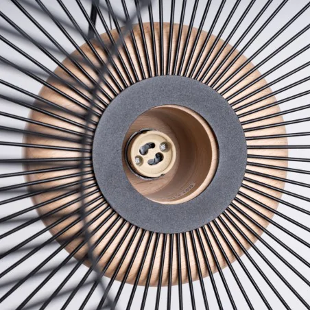 Lampy-sufitowe - lampa wisząca industrialna sufitowa gabbia 35 sl.1847 sollux 